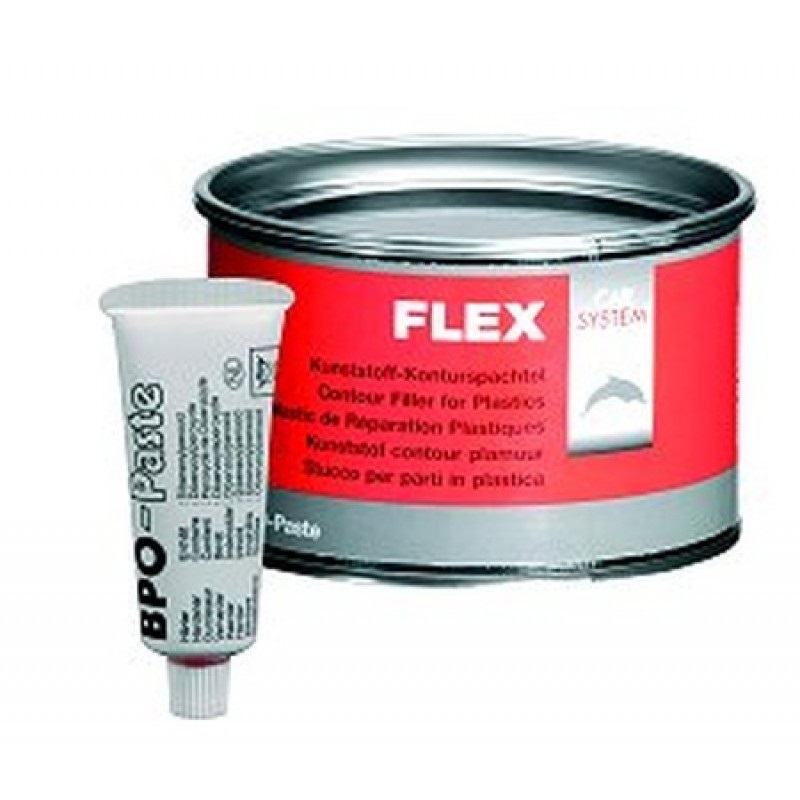 Шпатлевка Flex для ремонта пластиков 1 кг Carsystem 134796 подробное фото